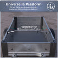 DARWiN Planenbügel 100 - 145 cm, Detailansicht