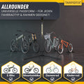 Passende Fahrradtypen: Rennrad, Mountainbike und E-Bike