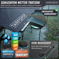 Wasserabweisendes 420D Oxford-Gewebe mit UV-Schutzfaktor 60+