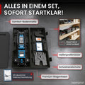 Transportkoffer des Wagenhebers 2,5 t in Blau