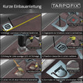 Zurrmulden + Gegenplatten · 6 Stk. · mit Schrauben