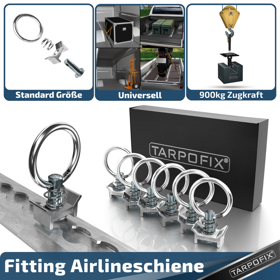 Airline-Fittinge · 6–10 Stk.