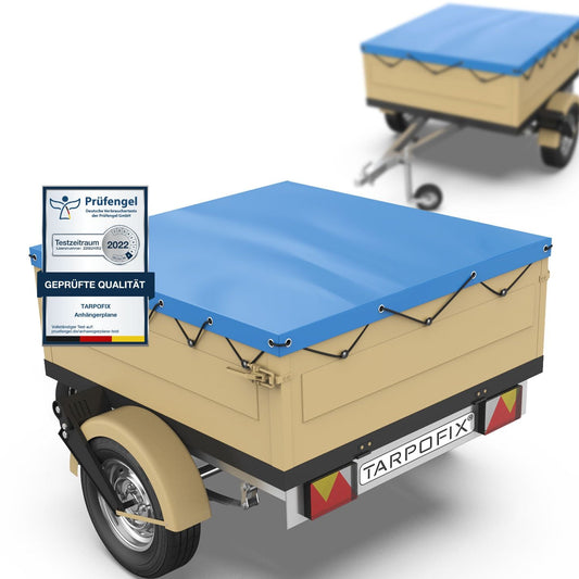 Tarpofix Anhänger Flachplane 130 x 105 x 7,5 cm