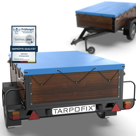 Tarpofix Anhänger Flachplane 160 x 115 x 7,5 cm