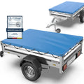 Tarpofix Anhänger Flachplane 212 x 123 cm Farbe Blau