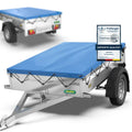 Tarpofix Anhänger Flachplane 217 x 117 cm Farbe Blau