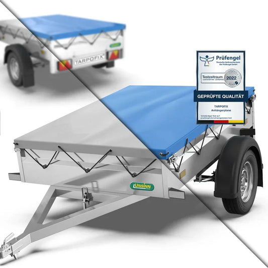 Tarpofix Anhänger Flachplane 217 x 117 x 8 cm
