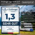 Deichselabdeckung Blau Testsiegel