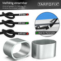 Würgeklemmen Oval Set Verpackung vielseitig einsetzbar